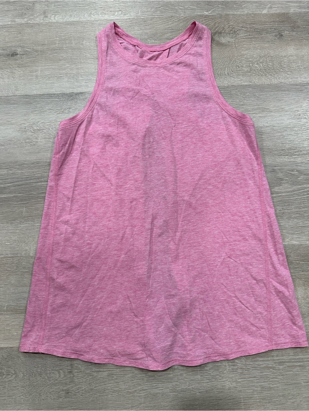 P117 Lululemon All Tied Up Tank Womens Size 4 Pink Open Back Yoga Workout Top